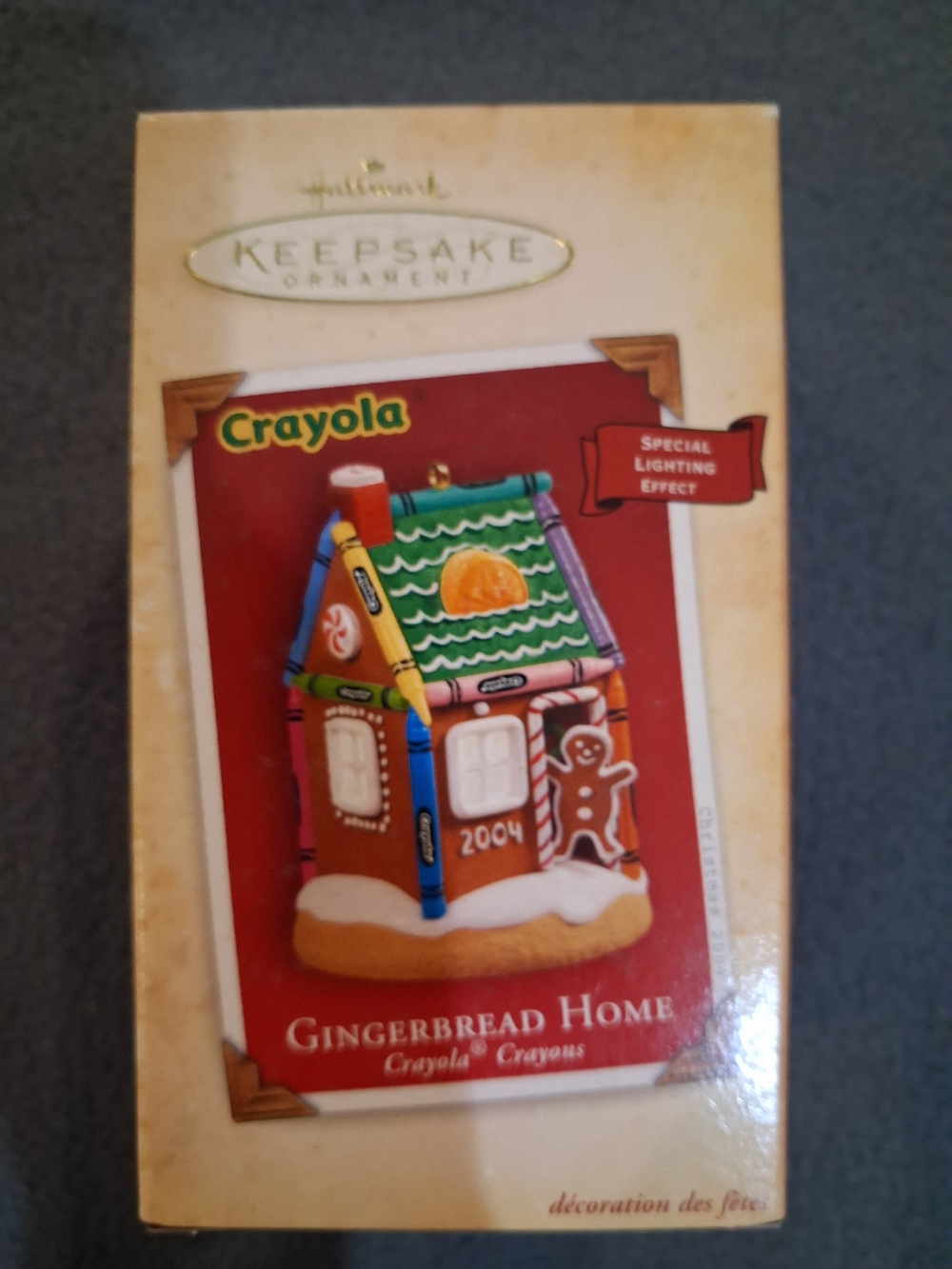 Hallmark Keepsake Crayola Gingerbread Home Ornament